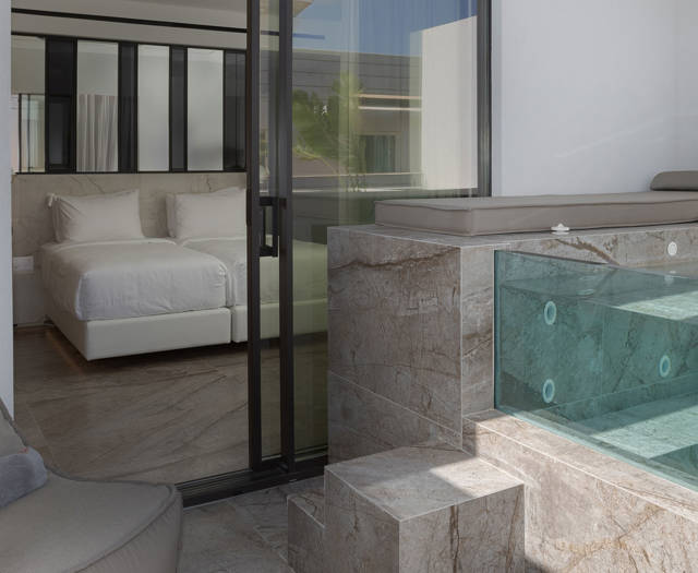 Ethereal White Resort Heraklion Crete Junior Suite Plunge Pool 0003