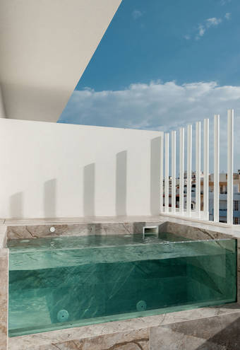 Ethereal White Resort Heraklion Crete Luxury Suite Plunge Pool 410 221 2