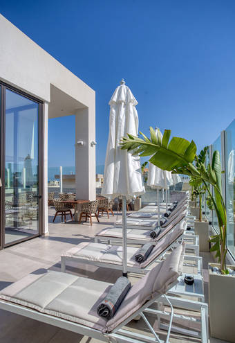 Ethereal White Resort Heraklion Crete Sky Bar Restaurant 0012