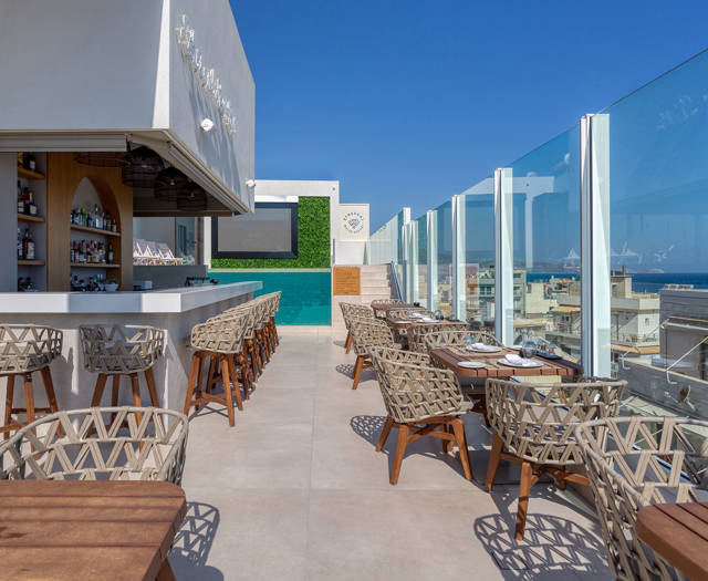 Ethereal White Resort Heraklion Crete Sky Bar Restaurant 0018