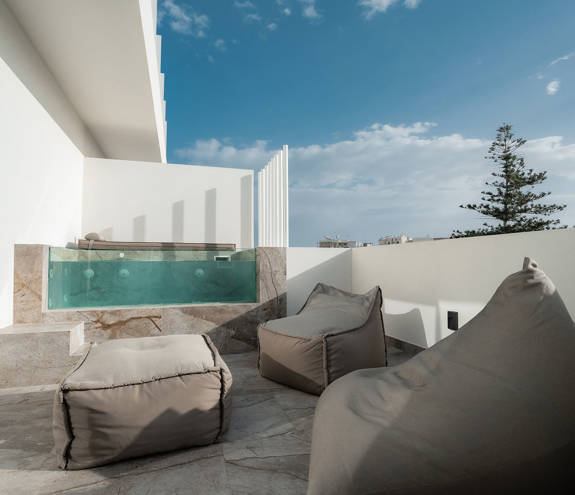 Ethereal White Resort Heraklion Crete Luxury Suite Plunge Pool 410 227